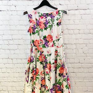 Floral Derby Dress